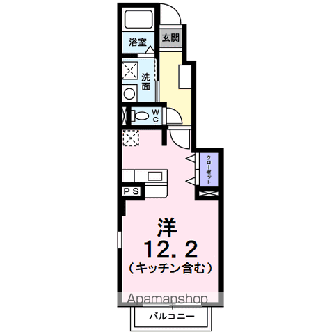 ウィンドミル123ーIVの間取り写真
