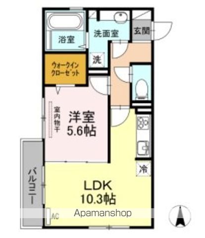 ドミール WITHDの間取り写真