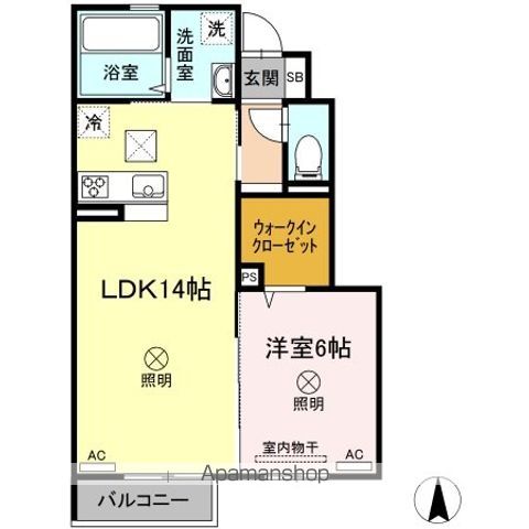 グラシアの間取り写真