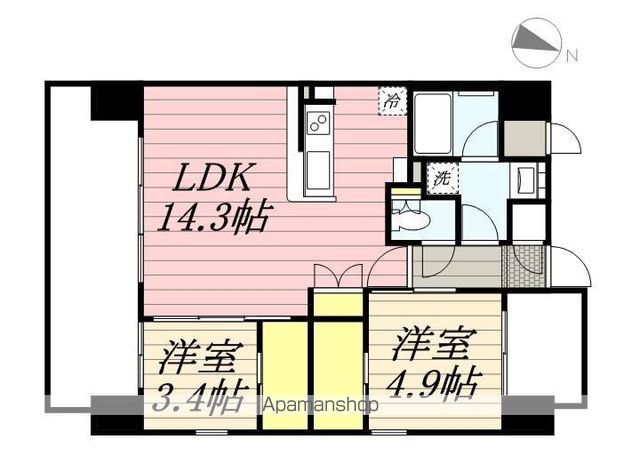 【ネストピア博多グランドステージⅡの間取り】