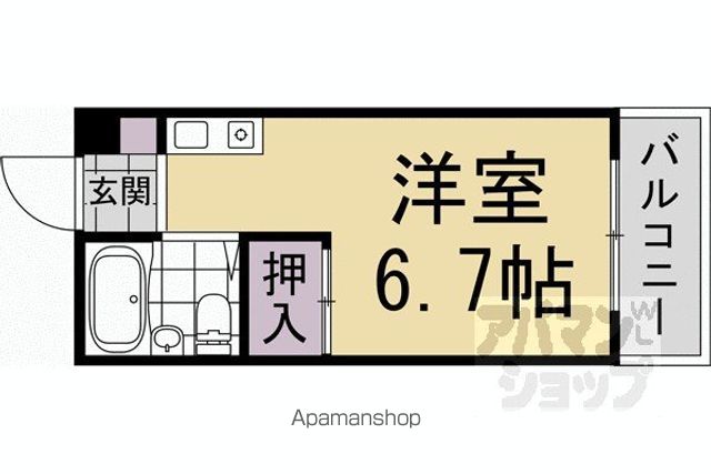 ヒルズ長岡天神の間取り写真