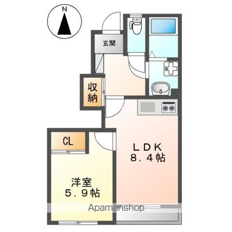 エスポワールの間取り写真