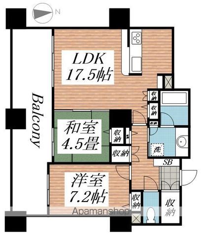 クリオ新札幌壱番館の間取り写真