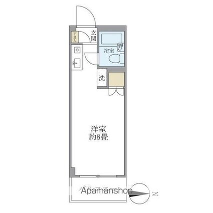 ＲーＳＴＹＬＥ南大泉[1R/20.88m2]の間取図