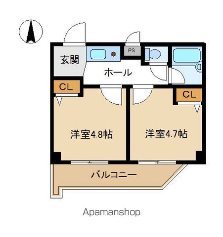 アソシエ横浜の間取り写真