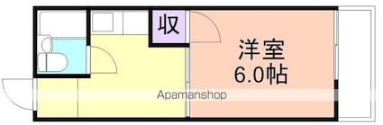 ナイアハイツ[1K/19.8m2]の間取図