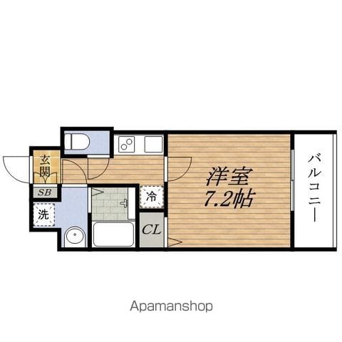 S−RESIDENCE新大阪RIDENTEの間取り写真