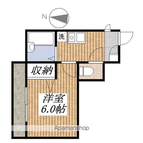 RAFFINE国立の間取り写真