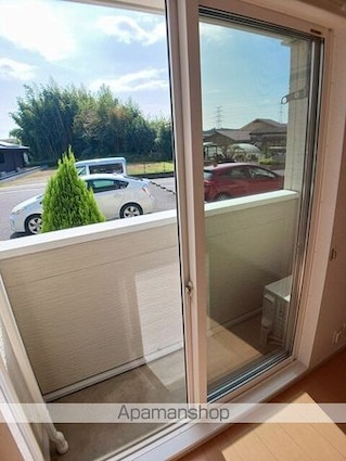 グレイスフル松山[2DK/45.39m2]のバルコニー