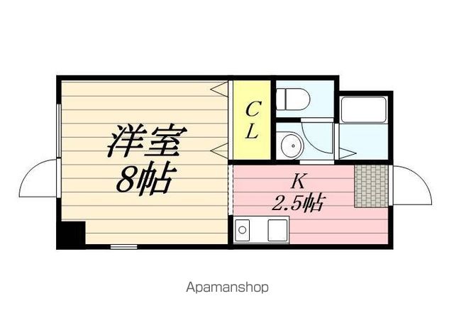 アミティN22の間取り写真