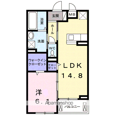 イデアルⅥの間取り