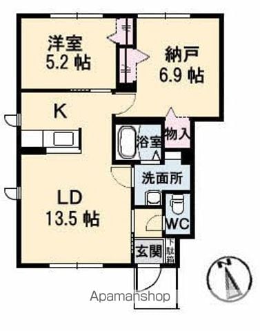 BELL COURTの間取り写真