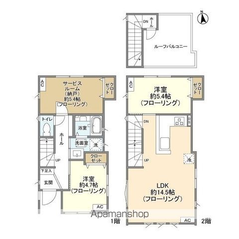 ＫＯＬＥＴ南砂町０３の間取り