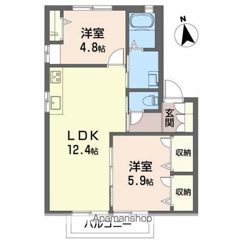 ビバーラ石井の間取り写真
