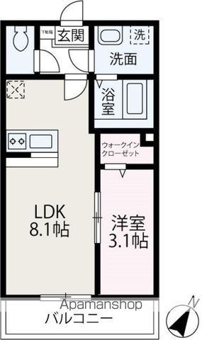 アベニールの間取り写真