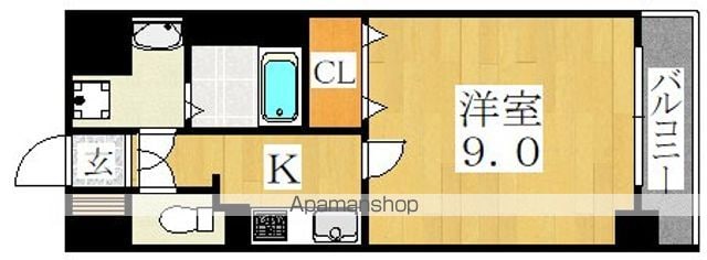プロスペクト美章園の間取り写真