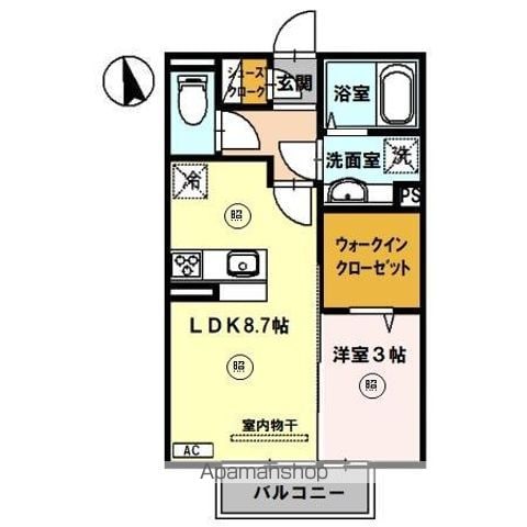 DーROOM園部の間取り写真