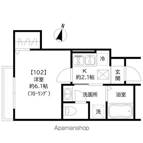 サニーパークの間取り写真