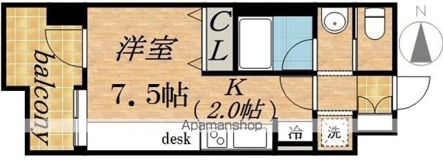 ラヴィータ410の間取り写真