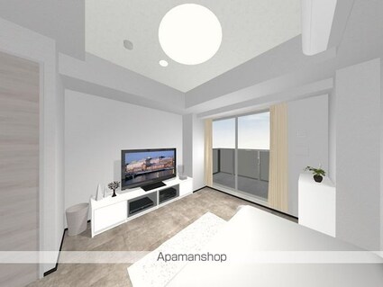 エスティメゾン中野[1K/21.56m2]のリビング・居間