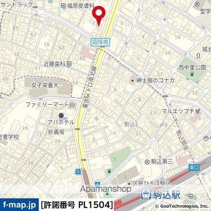グランドハウスシャンティ[1K/14.2m2]の周辺