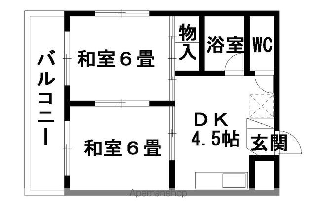 ゼウス大橋１０の間取り