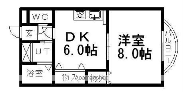 MAJESTIC水車町の間取り写真