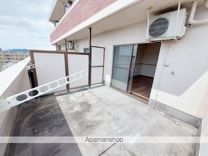 愛媛県松山市南久米町[1R/23.4m2]のバルコニー