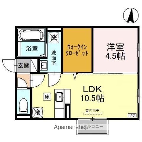 セジュール ベルサイユの間取り写真