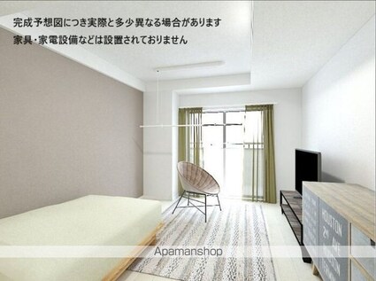 ＢＵＬＬ　ｈｏｕｓｅ[1K/30.51m2]のリビング・居間2