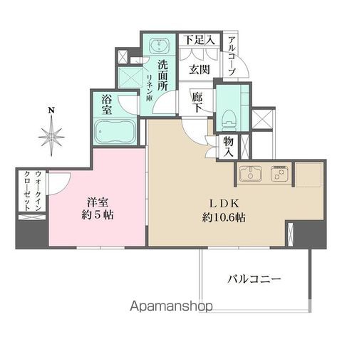ヴィークコート錦糸町の間取り写真
