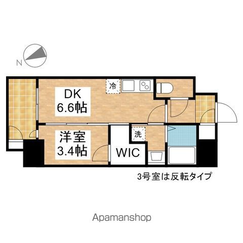 エステムコート名古屋新栄IVネストの間取り写真