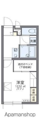 レオパレス長浜インター[1K/21.81m2]の間取図