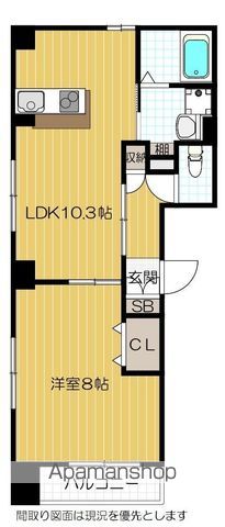 ジュノー　Ⅲ 101号室｜大阪府大阪市住吉区殿辻２丁目(賃貸マンション1LDK・1階・43.34㎡)の写真 その2