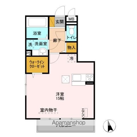 ヴィラ柴田中居の間取り写真