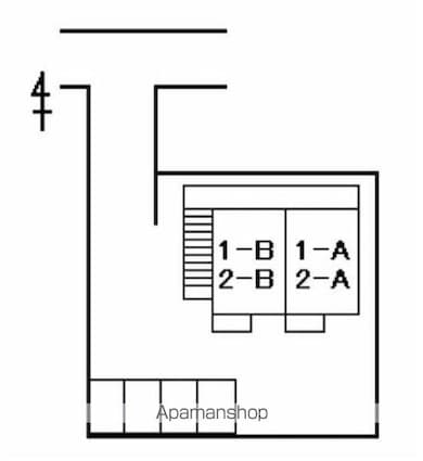 つくしコーポ[1LDK/40.57m2]の配置図