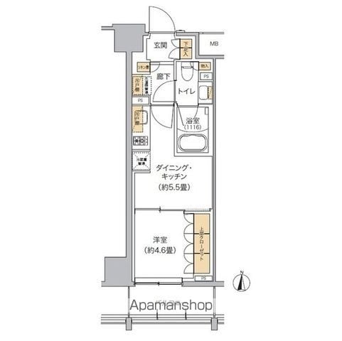 【リビオメゾン東池袋の間取り】