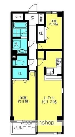 リベラル桜新町の間取り