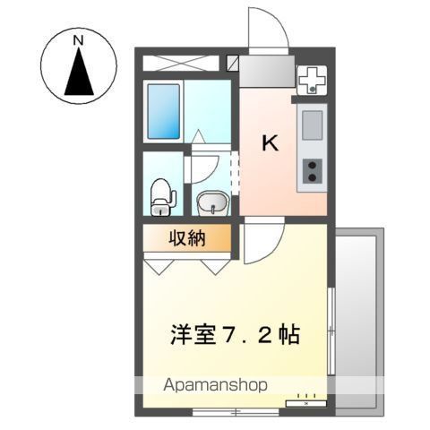 ライラックの間取り写真