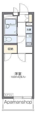 レオパレスサクセスファクターの間取り写真
