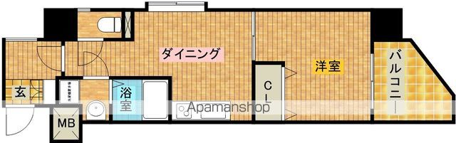 GRAMERCY JUSO−HIGASHI 1STの間取り写真