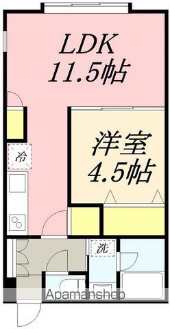 メゾンパティオ東山の間取り写真