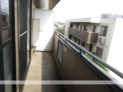 東京都練馬区上石神井３丁目[2DK/51.89m2]のバルコニー