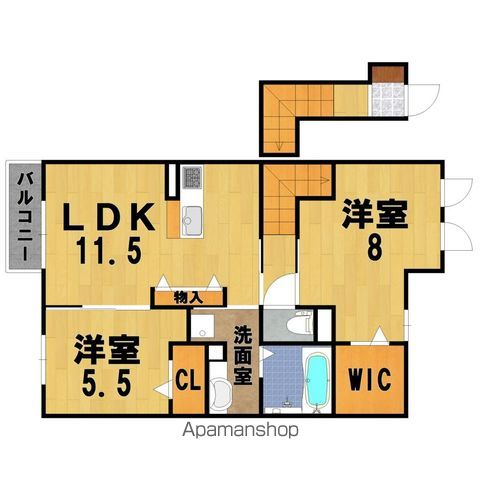 グランデュオ II番館の間取り写真