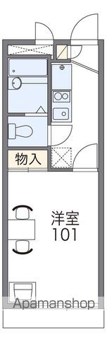 レオパレスアズール加美東の間取り写真