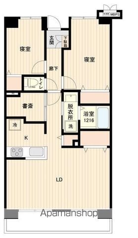 コンフォート津田沼弐番館の間取り