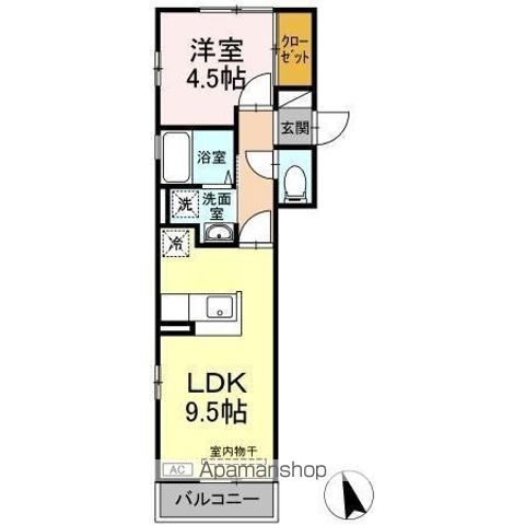 サンモールTMの間取り写真