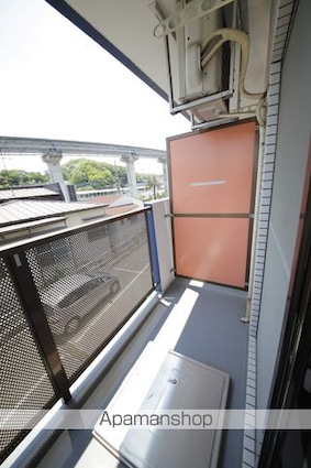 ホワイトレジデンス[1K/23.3m2]のバルコニー