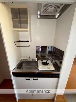 東京都八王子市大和田町４丁目[1K/22.68m2]のキッチン