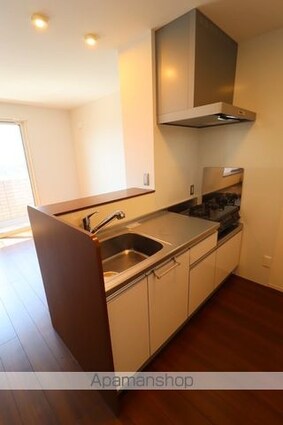 ゴールドウイング　Ｂ棟[2LDK/51.68m2]のキッチン